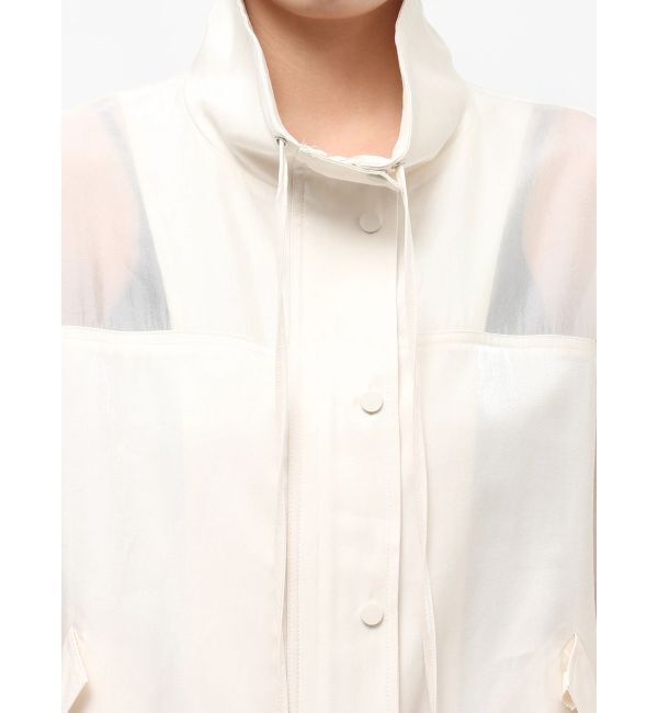 LAGUNAMOON「コントラストハイネックブルゾン」|ブルゾン・スタジャン|