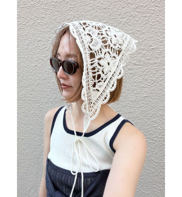 LAGUNAMOON「レイヤードデザインノースリニット」|ニット・セーター|