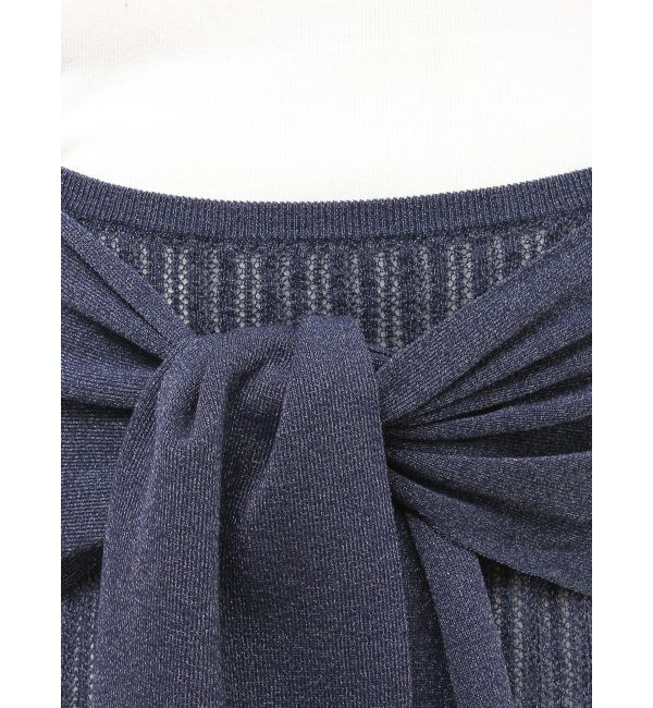 LAGUNAMOON「レイヤードデザインノースリニット」|ニット・セーター|