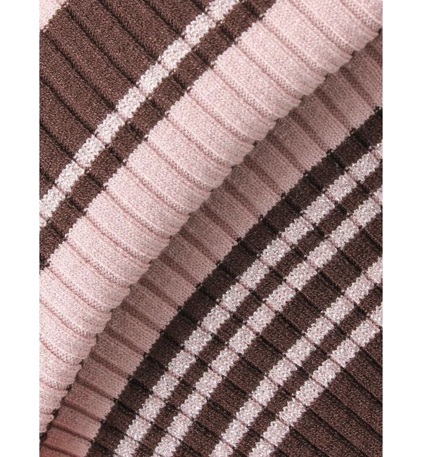 LAGUNAMOON「シャツカラーノースリニットプルオーバー」|ニット・セーター|