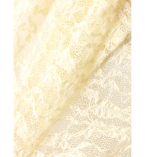 LAGUNAMOON「レースフリルペプラムトップス」|Tシャツ・カットソー|