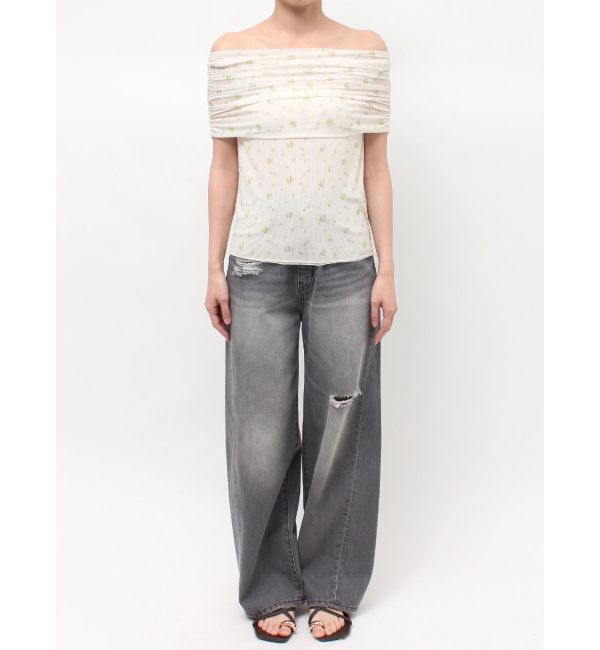 LAGUNAMOON「オフショルチュールトップス」|Tシャツ・カットソー|