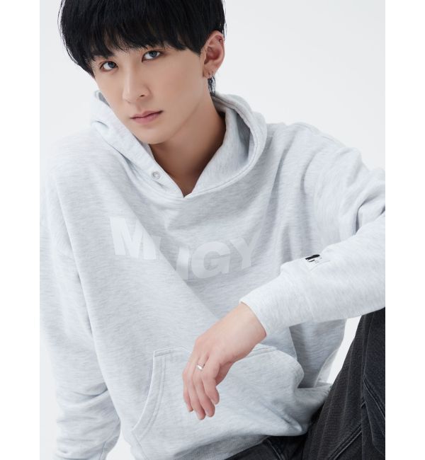 GYDA「MILIGY LOOSEスウェットパーカー」|パーカー|