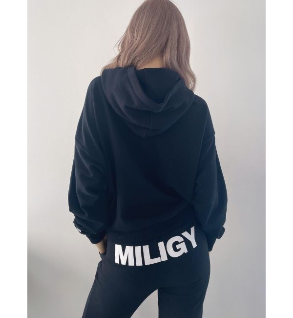 GYDA「MILIGY LOOSEスウェットパーカー」|パーカー|