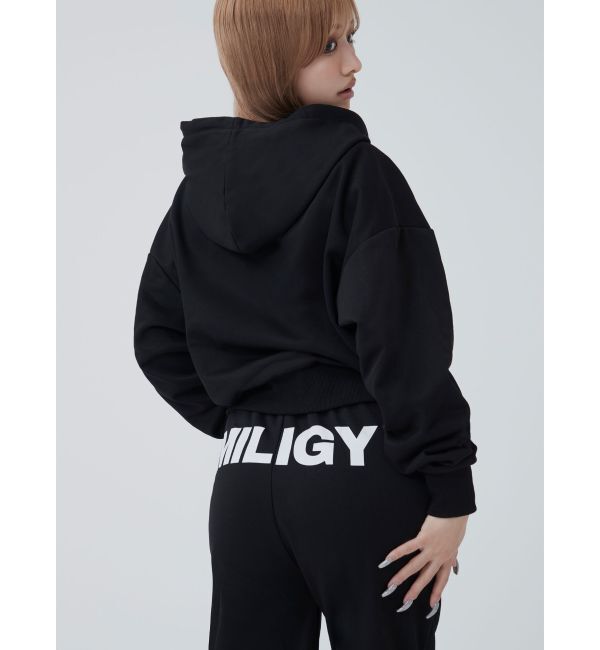 GYDA「MILIGY LOOSEスウェットパーカー」|パーカー|