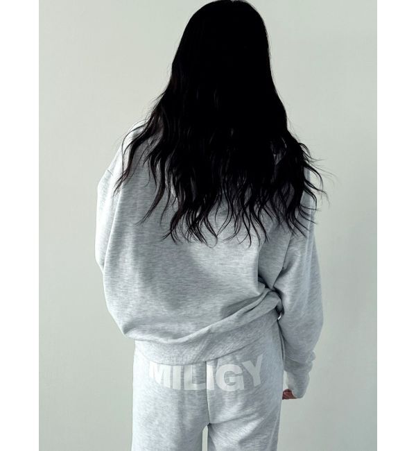 GYDA「MILIGY LOOSEスウェットパーカー」|パーカー|