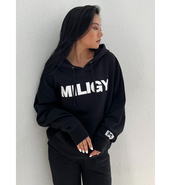 GYDA「MILIGY LOOSEスウェットパーカー」|パーカー|