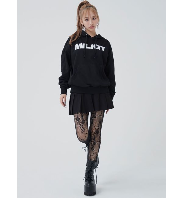 GYDA「MILIGY LOOSEスウェットパーカー」|パーカー|