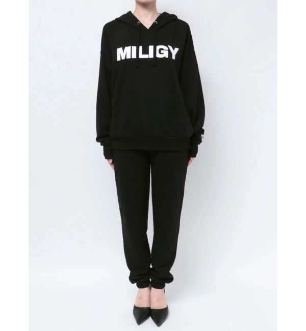 GYDA「MILIGY LOOSEスウェットパーカー」|パーカー|