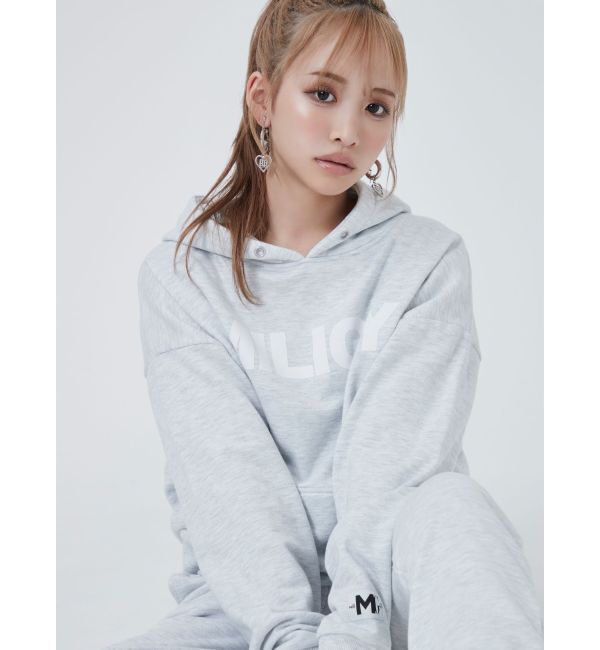 GYDA「MILIGY LOOSEスウェットパーカー」|パーカー|