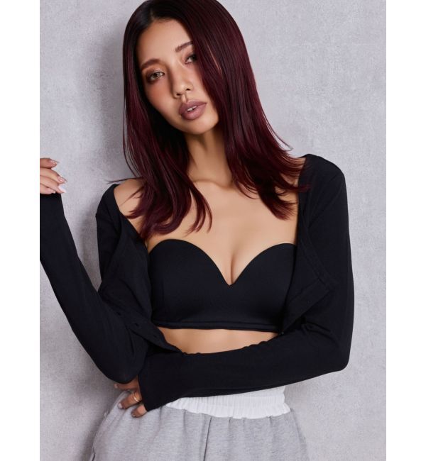 GYDA「Booster Bra top」|チューブトップ|