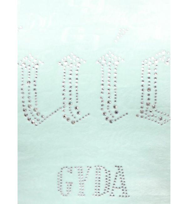 GYDA「GYDA&times;Juicy Couture GG JC Emboss Big Bling Velour Bustier」|チューブトップ|