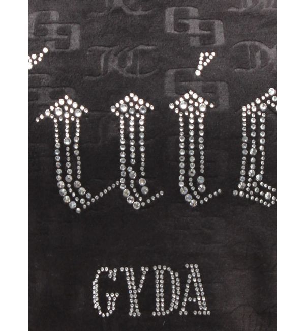 GYDA「GYDA&times;Juicy Couture GG JC Emboss Big Bling Velour Bustier」|チューブトップ|