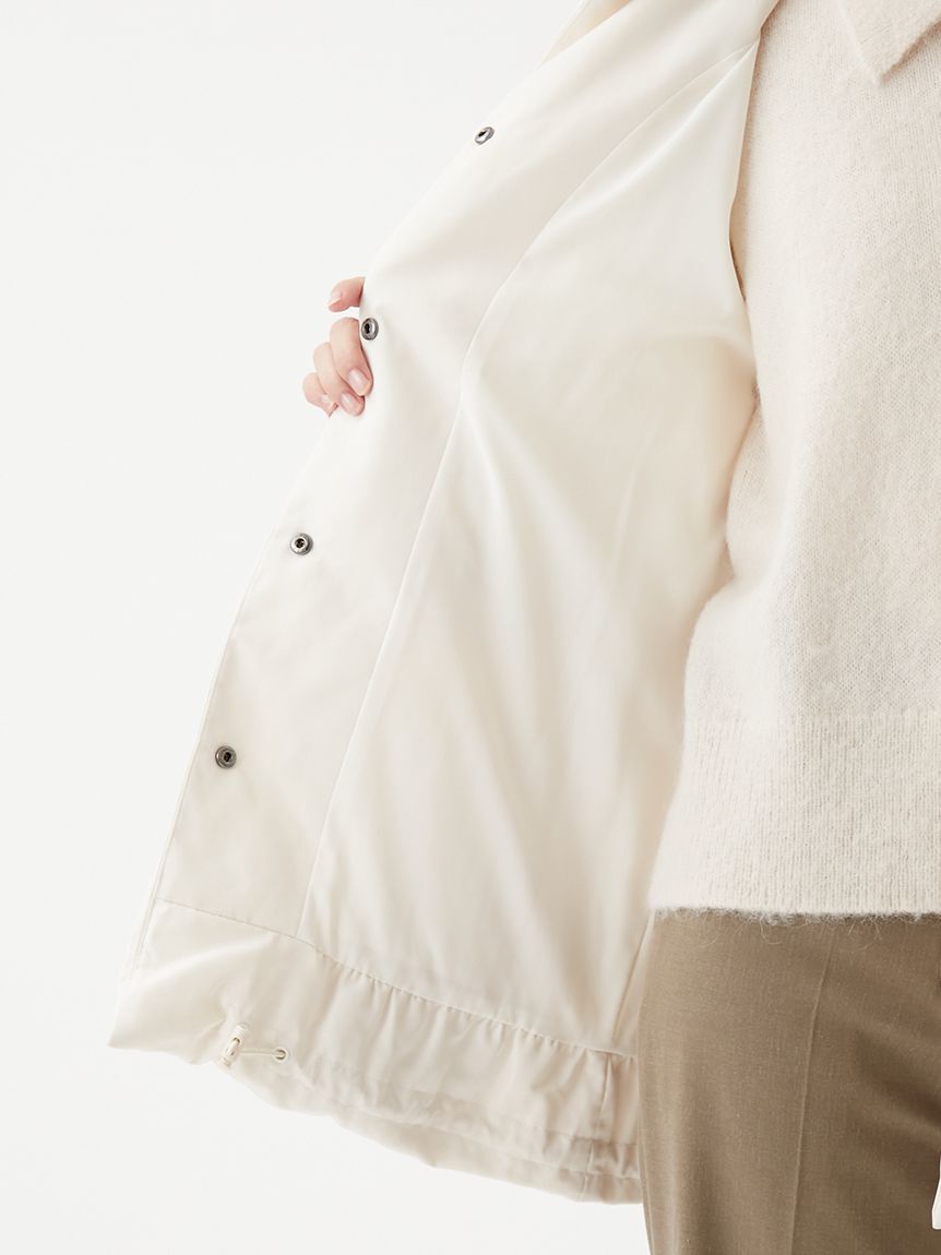 Mila Owen「ステンカラーテントシルエットダウンジャケット」|ダウン|