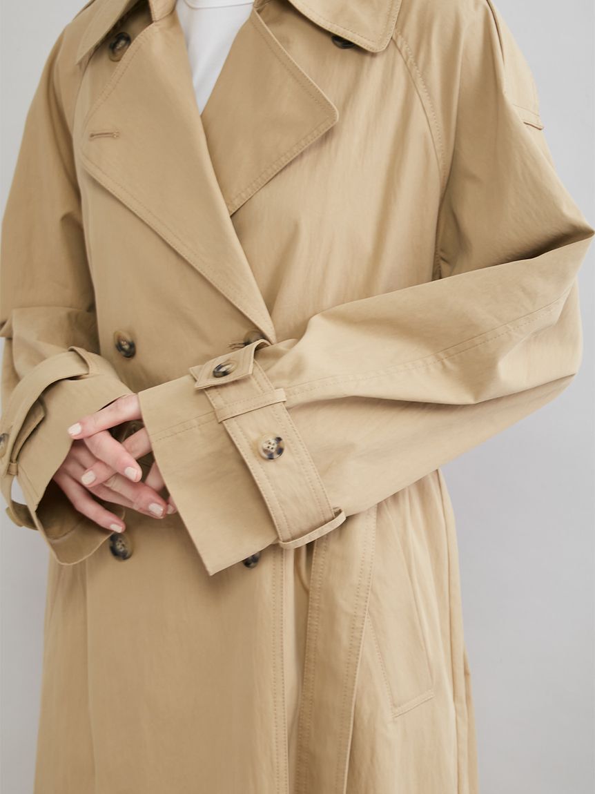 Mila Owen「撥水オーバーサイズトレンチコート」|トレンチコート|