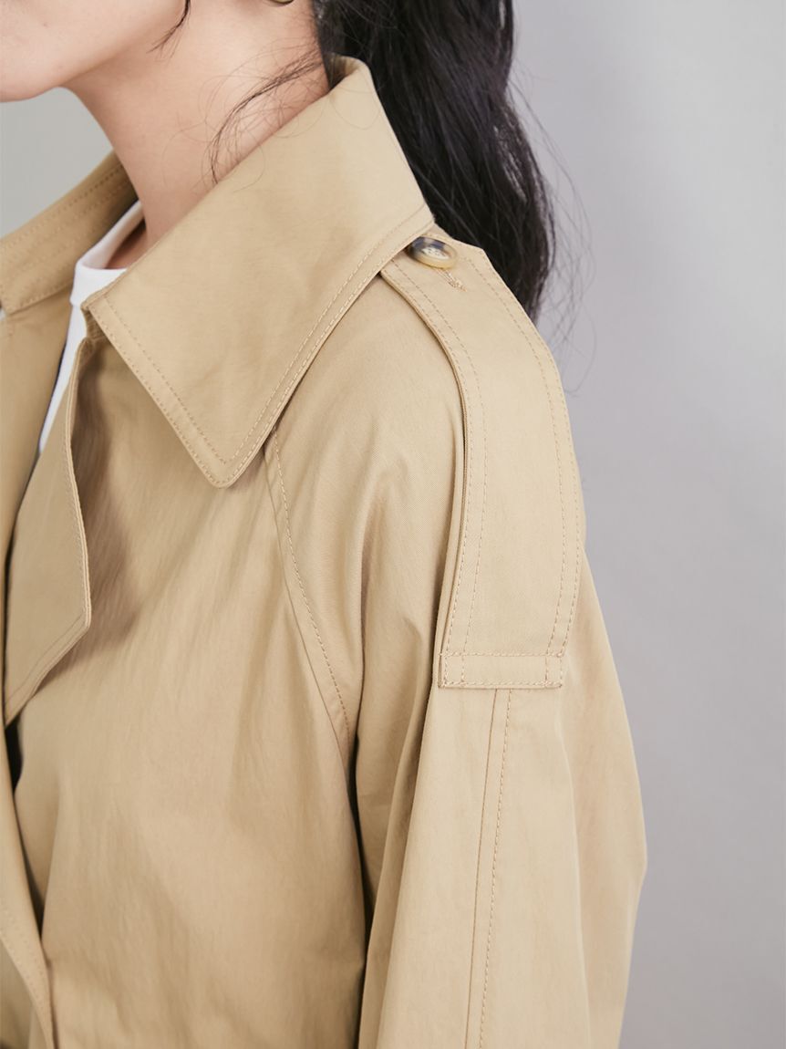 Mila Owen「撥水オーバーサイズトレンチコート」|トレンチコート|