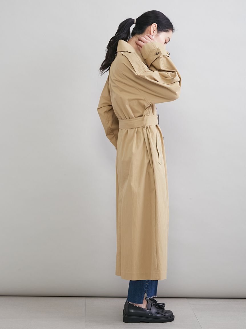 Mila Owen「撥水オーバーサイズトレンチコート」|トレンチコート|