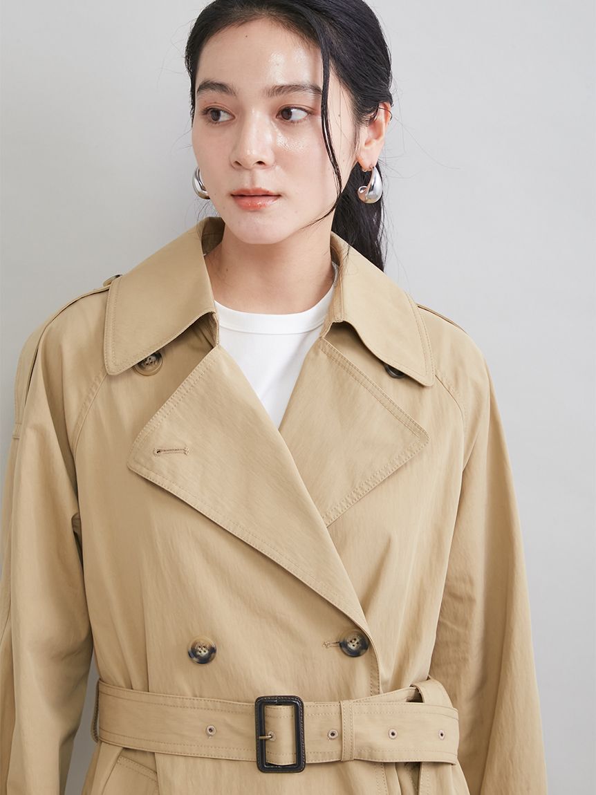 Mila Owen「撥水オーバーサイズトレンチコート」|トレンチコート|