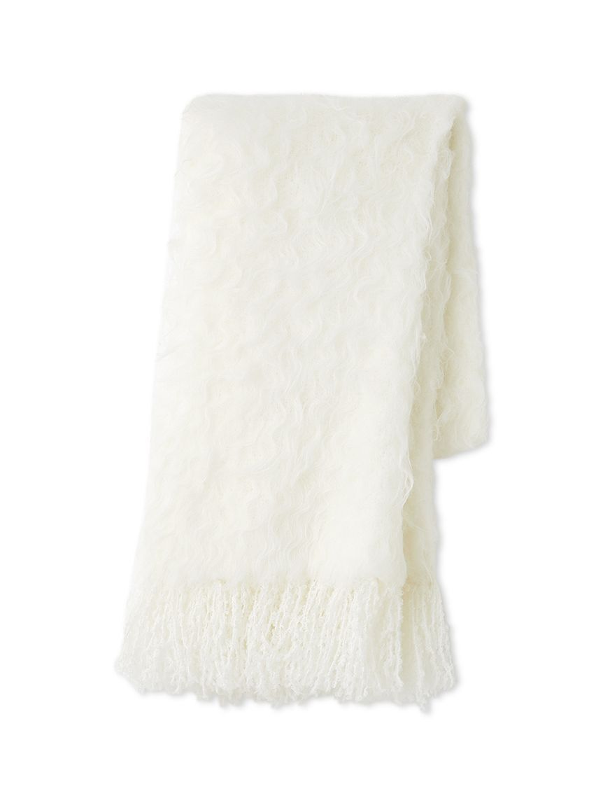 SNIDEL「ファーロングマフラー」|マフラー|