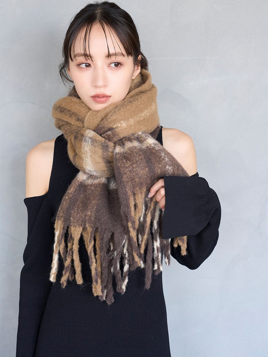 SNIDEL「バリエマフラー」|マフラー|