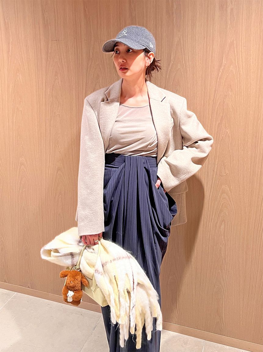 SNIDEL「バリエマフラー」|マフラー|