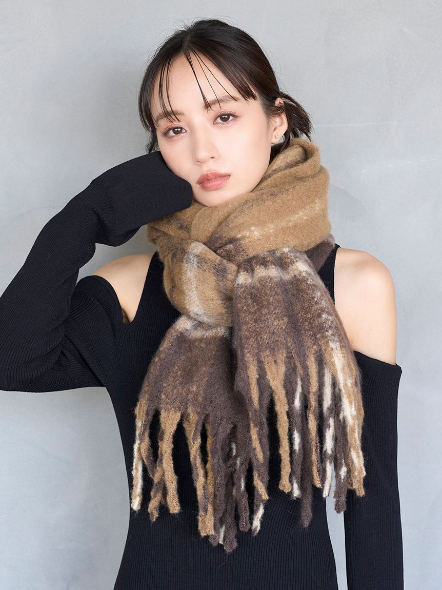 SNIDEL「バリエマフラー」|マフラー|BRW