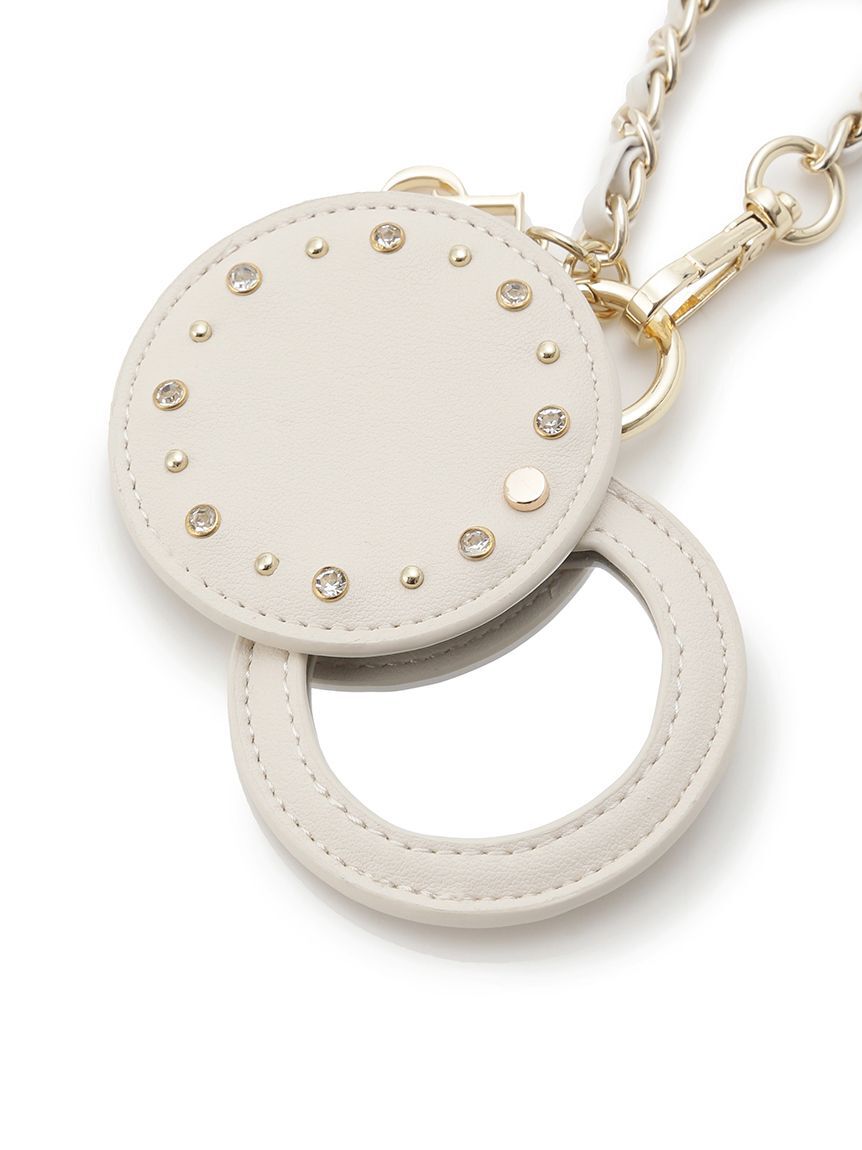 CELFORD「【リュタン】ビジュースタッズスライドミラーカスタムチャーム」|キーケース|