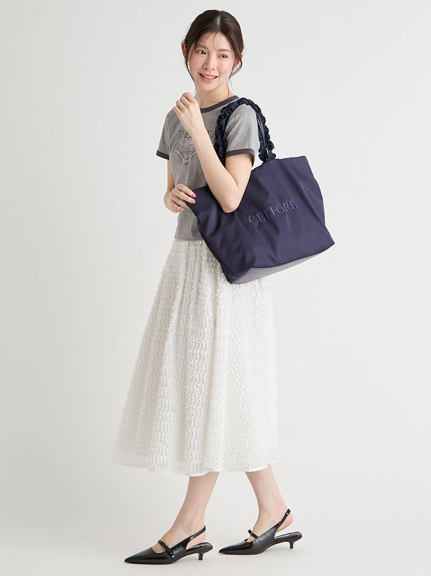 CELFORD「【洗える】カレッジロゴリンガーTシャツ」|Tシャツ・カットソー|