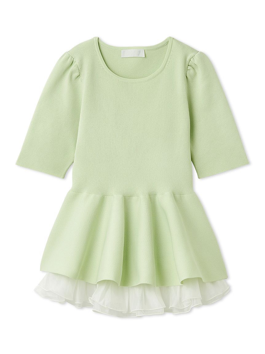 CELFORD「【洗える】ペプラムドッキングニットプルオーバー」|ニット・セーター|MNT