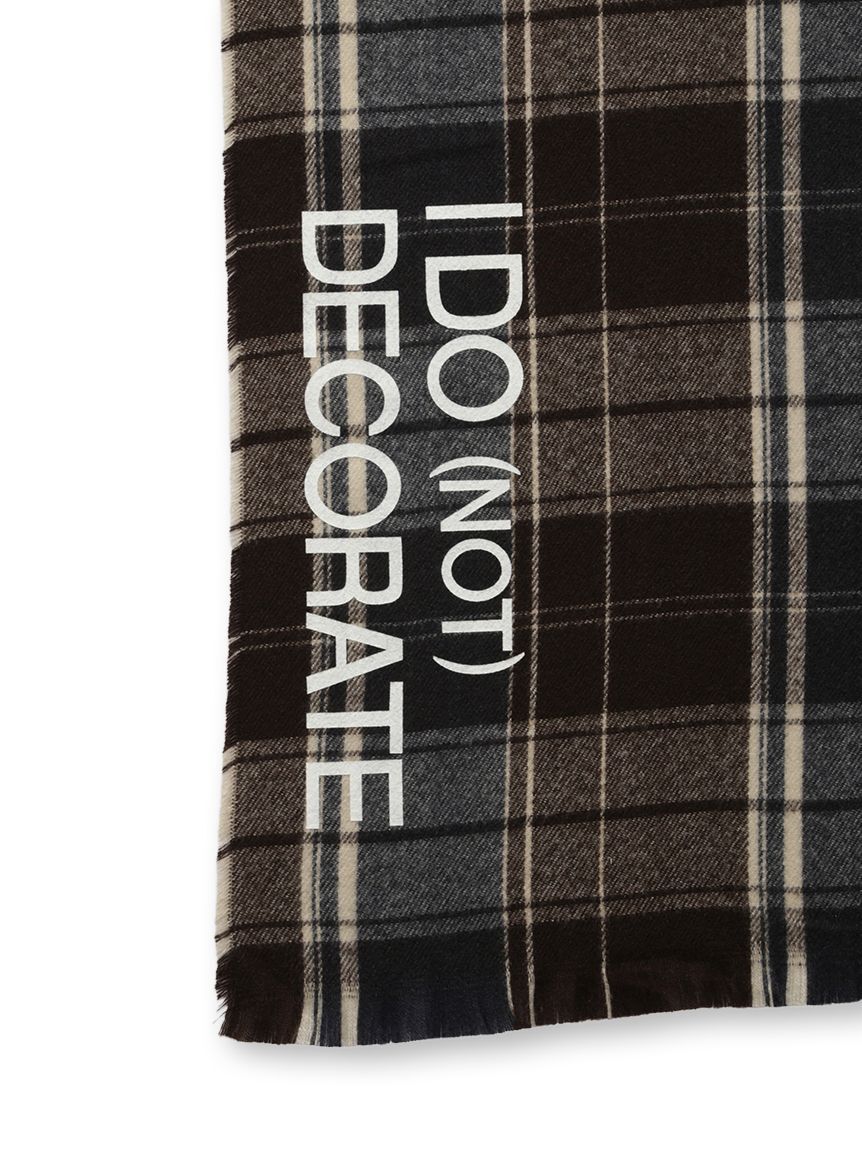 styling/「ライトチェックストール」|マフラー|