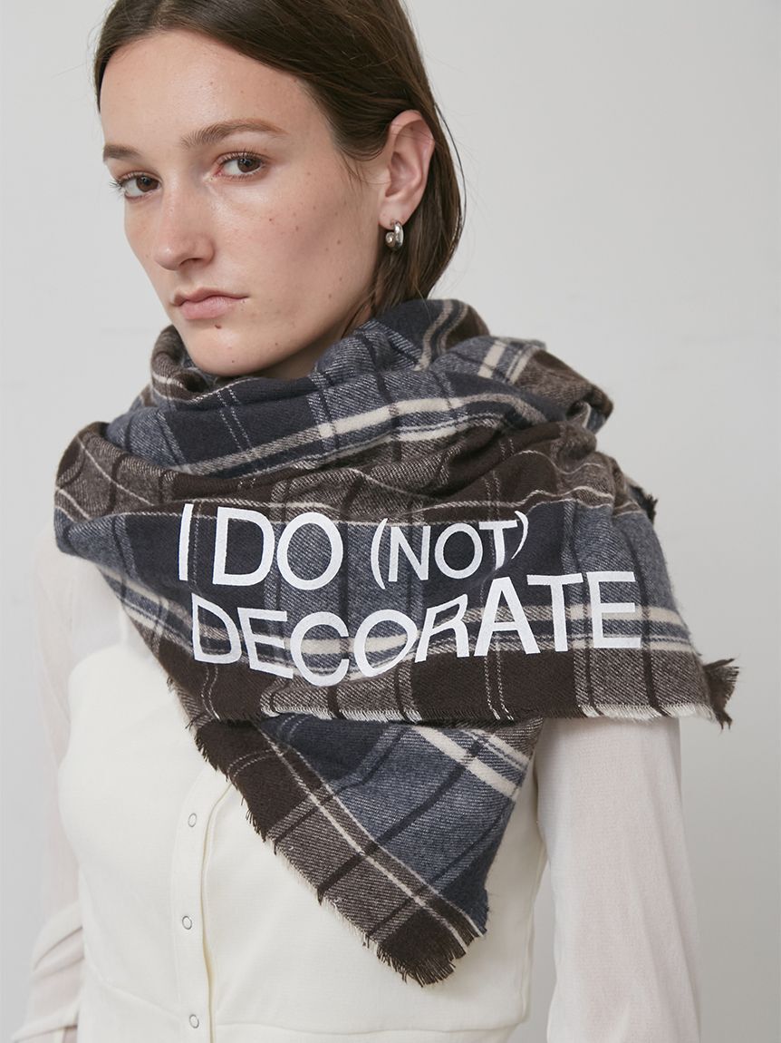 styling/「ライトチェックストール」|マフラー|