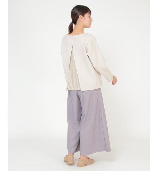 IKKA LOUNGE「ベロアダンボールプルオーバー」|Tシャツ・カットソー|