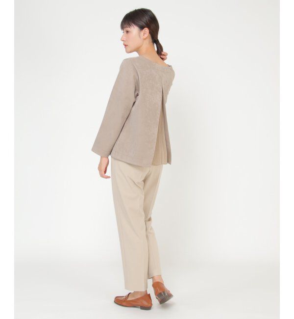 IKKA LOUNGE「ベロアダンボールプルオーバー」|Tシャツ・カットソー|