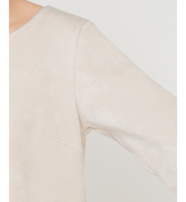 IKKA LOUNGE「ベロアダンボールプルオーバー」|Tシャツ・カットソー|