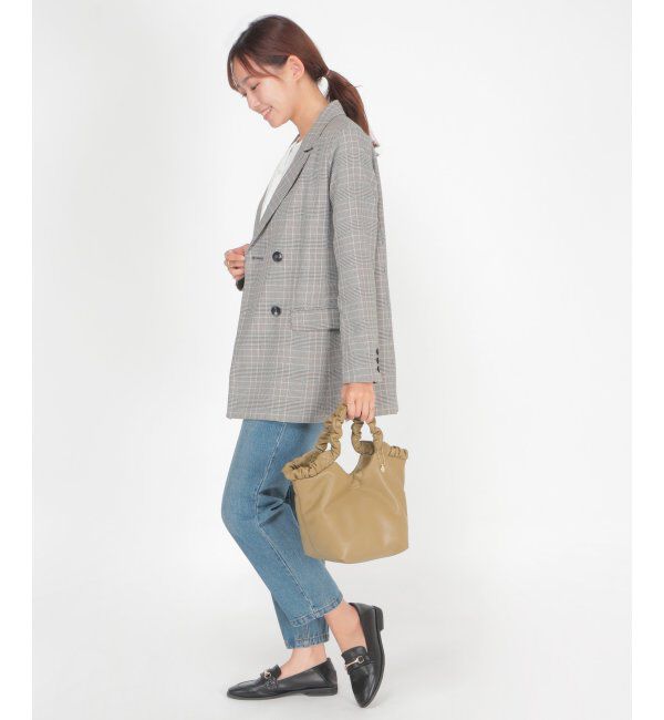 ikka「ギャザーハンドルバッグ」|その他|