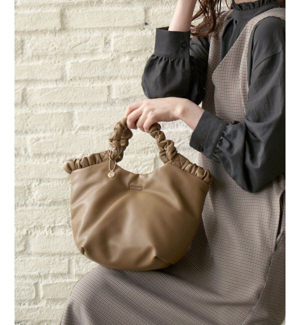 ikka「ギャザーハンドルバッグ」|その他|