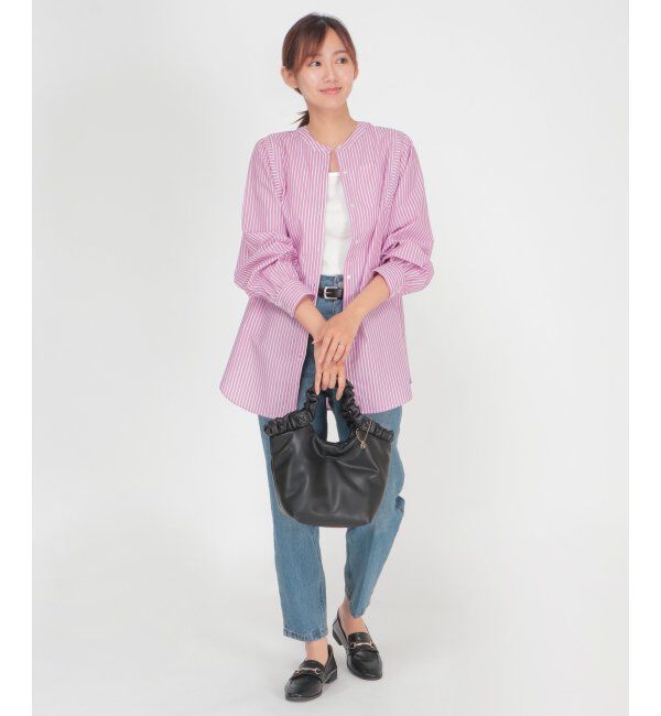 ikka「ギャザーハンドルバッグ」|その他|