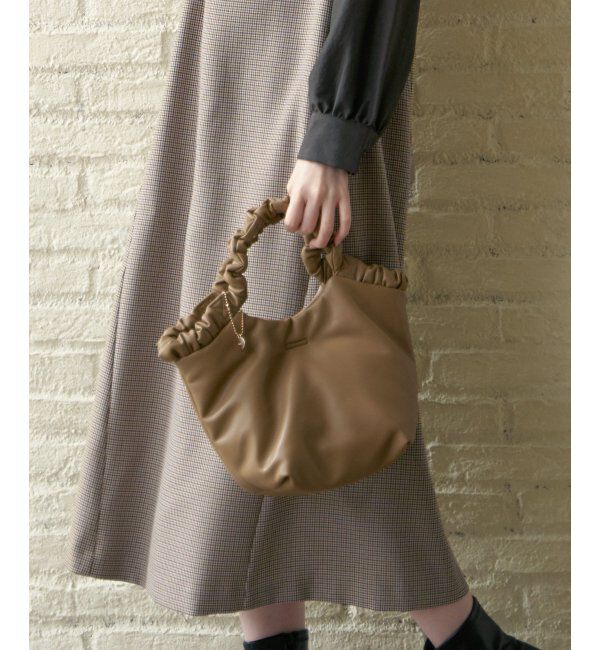 ikka「ギャザーハンドルバッグ」|その他|