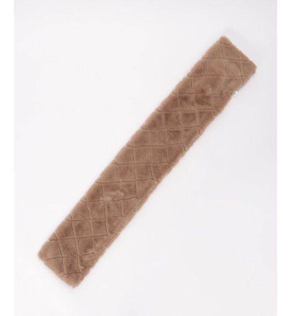 ikka「エコファーキルト差し込みマフラー」|マフラー|