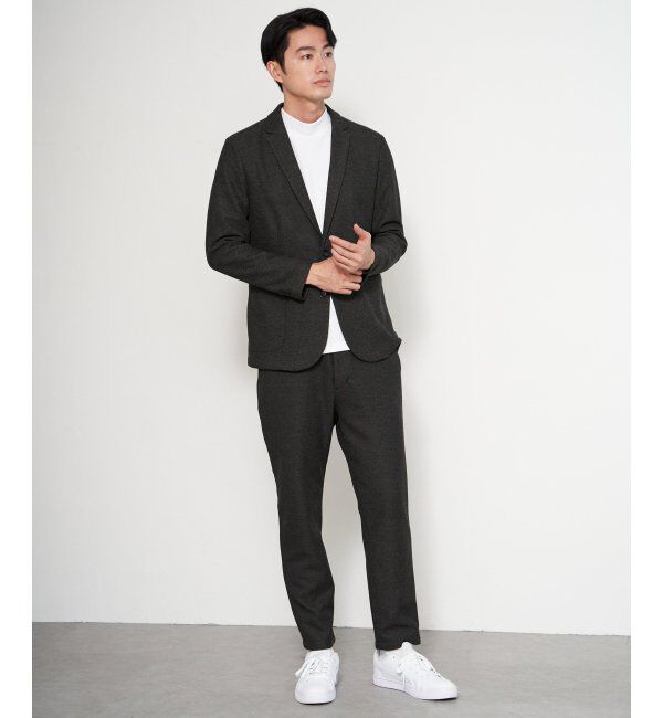 IKKA LOUNGE「GOKU楽ワークウールライクパンツ」|その他|