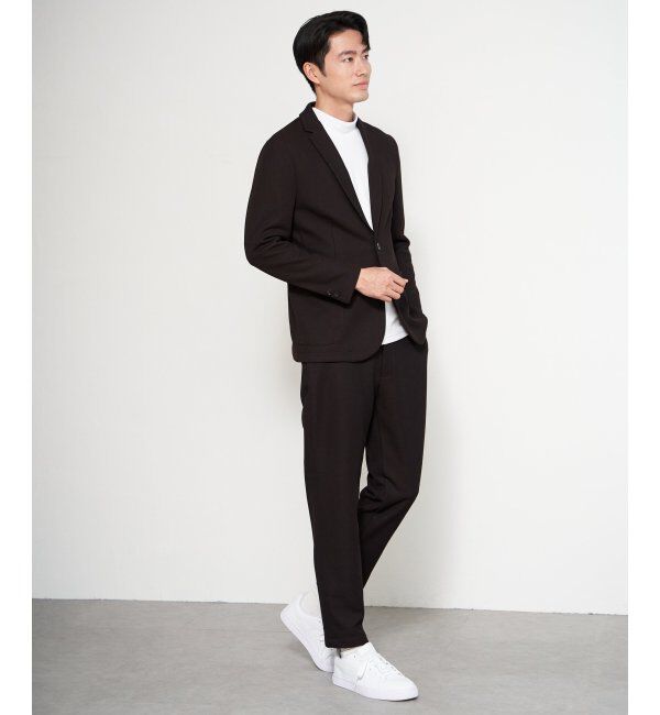 IKKA LOUNGE「GOKU楽ワークウールライクパンツ」|その他|