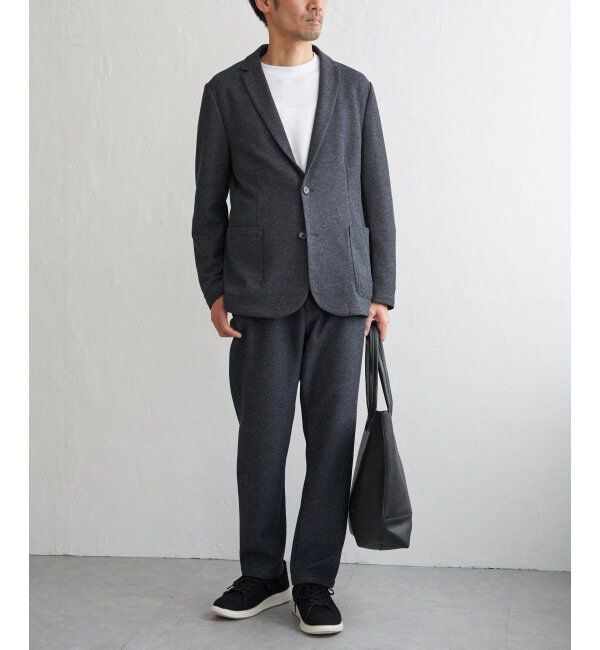 IKKA LOUNGE「GOKU楽ワークウールライクパンツ」|その他|