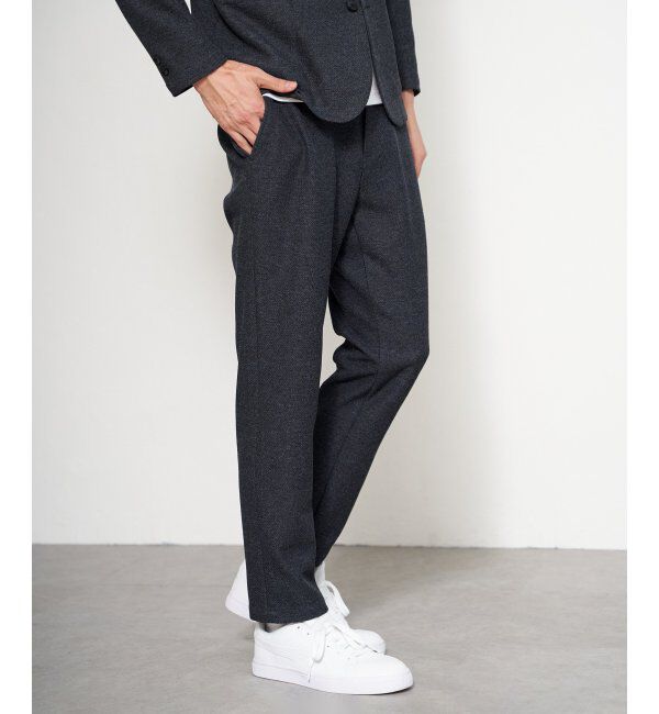 IKKA LOUNGE「GOKU楽ワークウールライクパンツ」|その他|