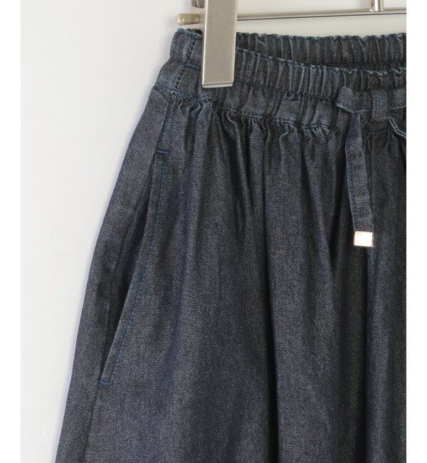 ikka kids「ライトデニムボリュームスカーチョ（120~160cm）」|スカート|