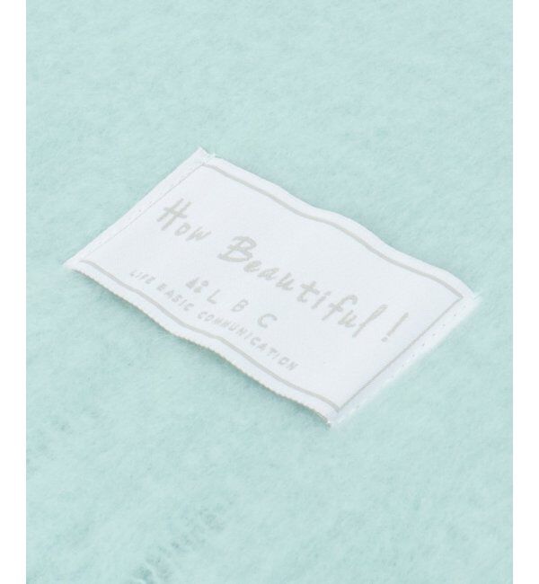 Lbc with Life「バルキーフリンジストール」|マフラー|