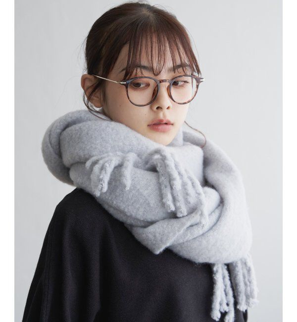 Lbc with Life「バルキーフリンジストール」|マフラー|