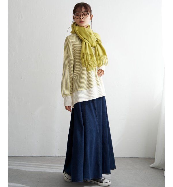 Lbc with Life「シルクタッチマフラー」|マフラー|