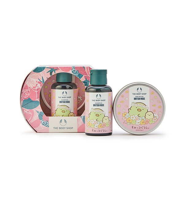 THE BODY SHOP「【限定パッケージ】ミニボディケアギフト BR（香り：ブリティッシュローズ）」|キット・セット|ｿﾉﾀ