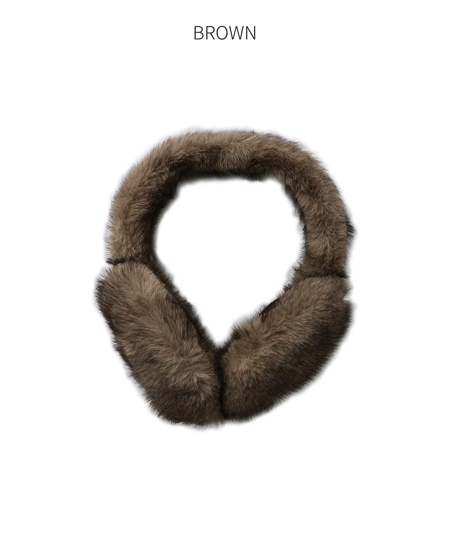 STYLE DELI「【折りたためる】ファーイヤーマフ」|その他|