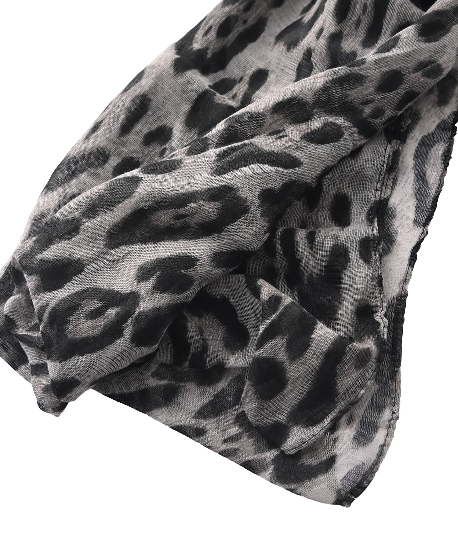 STYLE DELI「【DELI by】レオパードプリント軽量ロングストール」|ストール|